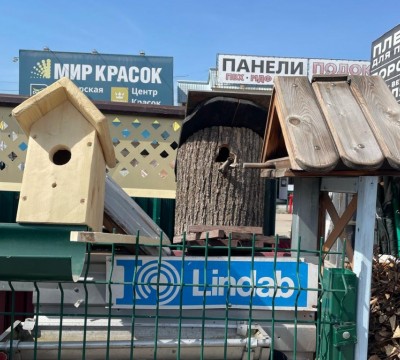 Скворечник хвоя