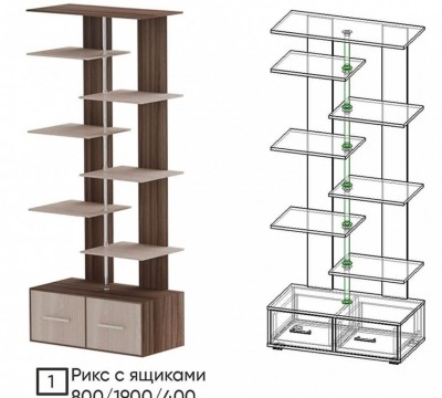 Стеллаж РИКС